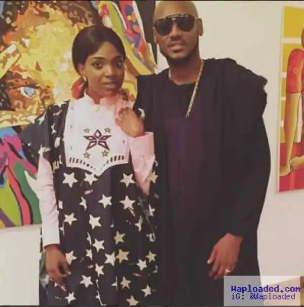 Cute couple!! Tuface and Annie Idibia slay in agbada